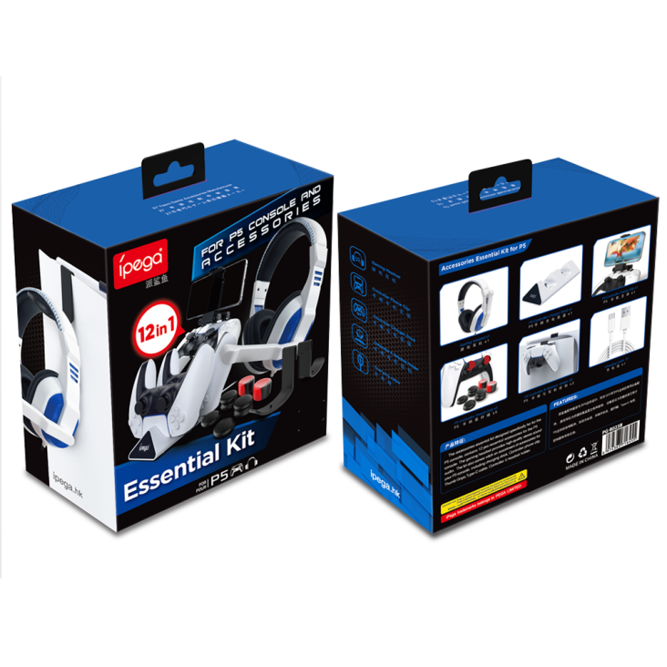 Ipega 12-in-1 Kit for PS5 Headset and Accessories - PG-P5027 — 6