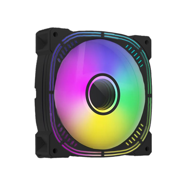 Asiahorse Prism 120mm ARGB Case Fan - Single Pack Black - PRISM 1 BLK