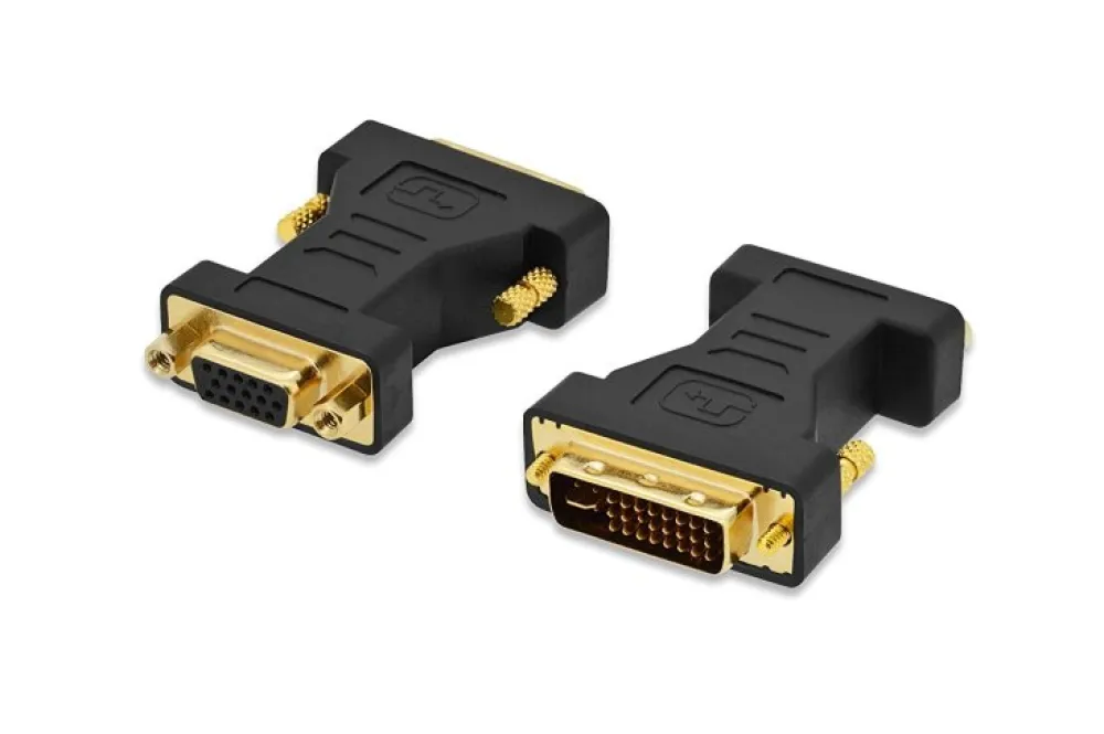 Ednet DVI Adapter - DVI Male to VGA Female - 84523