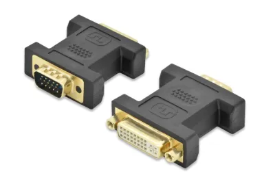 Ednet DVI Adapter - DVI Female to VGA Male - 84524