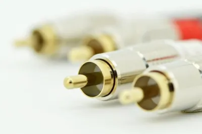 Ednet Audio Stereo Connection Cable - 2xRCA M/M, 5.0m - 84592 — 2