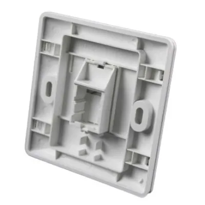 86 Type Single Port Face Plate — 2
