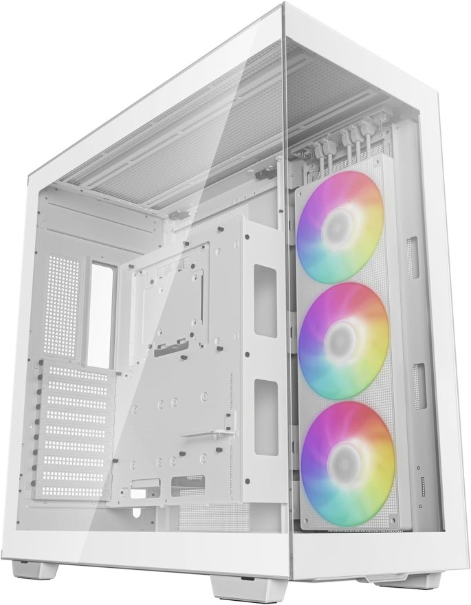 DeepCool CH780 Full Tower EATX ARGB PC Case - White