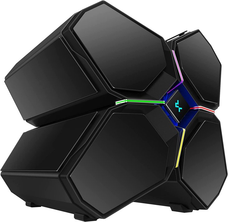 DeepCool QuadStellar Infinity Full Tower EATX ARGB PC Case - Black