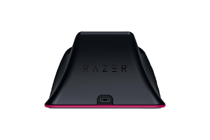 Razer Quick Charging Stand for PlayStation 5 - Red - RC21-01900300-R3M1 — 4
