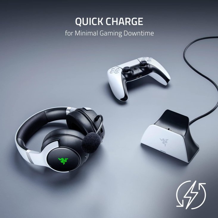 Razer Quick Charging Stand for PlayStation 5 - Red - RC21-01900300-R3M1 — 6
