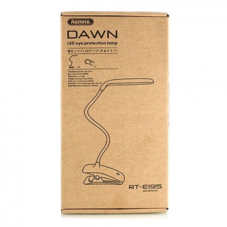 REMAX LED Lamp - Dawn Lazy Neck Clip-On Lamp RT-E195 — 3