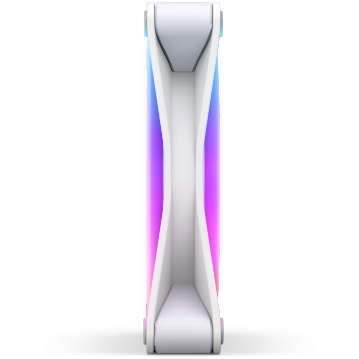 NZXT F120 RGB Duo 120mm ARGB Case Fan - Triple Pack White — 4