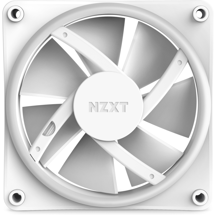 NZXT F120 RGB Duo 120mm ARGB Case Fan - Triple Pack White — 7