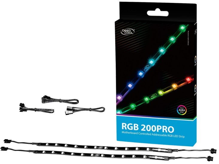 DeepCool RGB 200 Pro 2x350mm ARGB LED Strips - RGB 200PRO