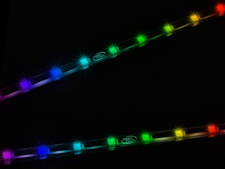 DeepCool RGB 200 Pro 2x350mm ARGB LED Strips - RGB 200PRO — 2