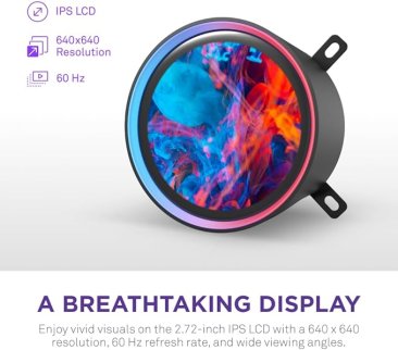 NZXT Kraken Elite 360 RGB 2024 - AIO CPU Liquid Cooler - 360mm Radiator - F360 RGB Core Fan - Black - RL-KR36E-B2.ME — 3