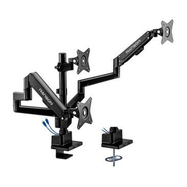 RANSOR® Hecaton V2 Pro Triple Monitor Arm - RNSR-ARM-HV23P-01