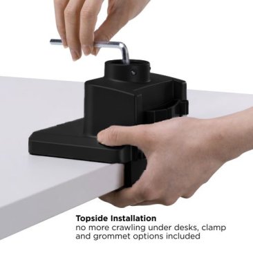 RANSOR® Hecaton V2 Pro Triple Monitor Arm - RNSR-ARM-HV23P-01 — 6