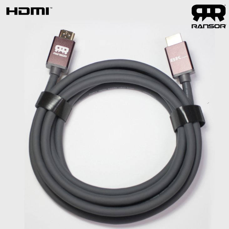 RANSOR® Ultra High Speed 8K HDMI 2.1 Certified Cable 3m/10ft - RNSR-CBL-H21300