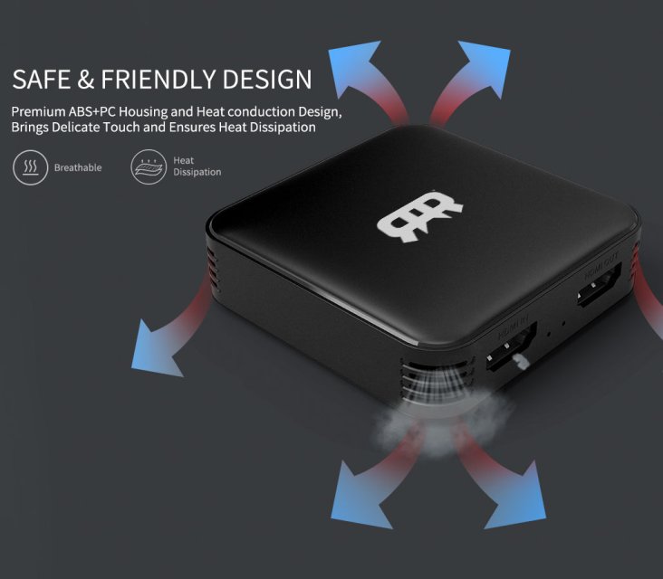 RANSOR® Gaming Fusion USB 3.0 HDMI Capture Card - RNSR-CC-FUSION-01 — 4