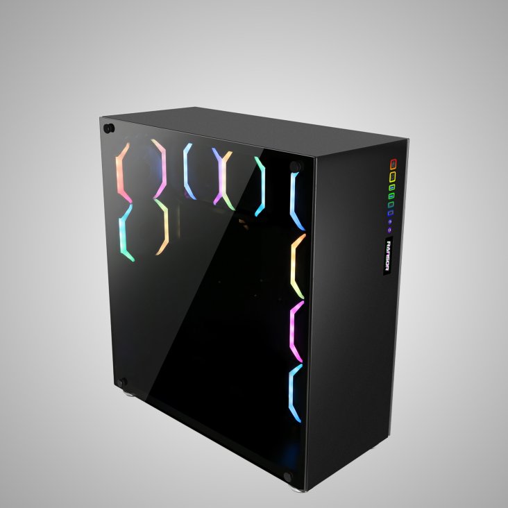 RANSOR® Gaming Killer RGB Case - RNSR-CHA-KILLER — 2
