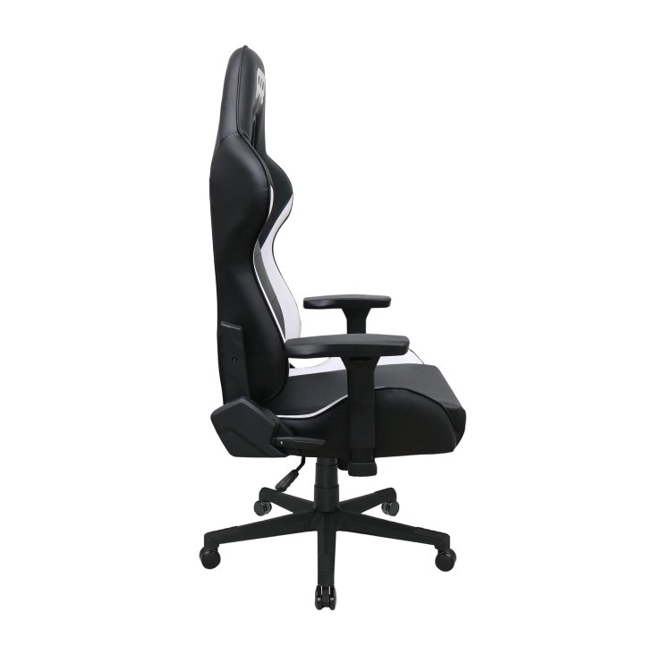 RANSOR® Legend Gaming Chair – Black & White Leather - RNSR-GC-LGNL3-BW-01 — 4