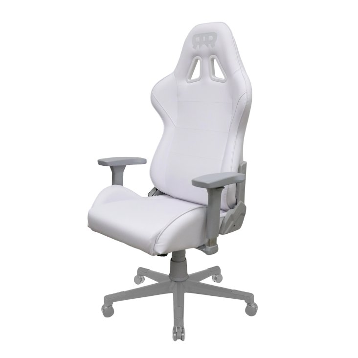 RANSOR® Legend Gaming Chair – White Leather - RNSR-GC-LGNL3-WH-01 — 6