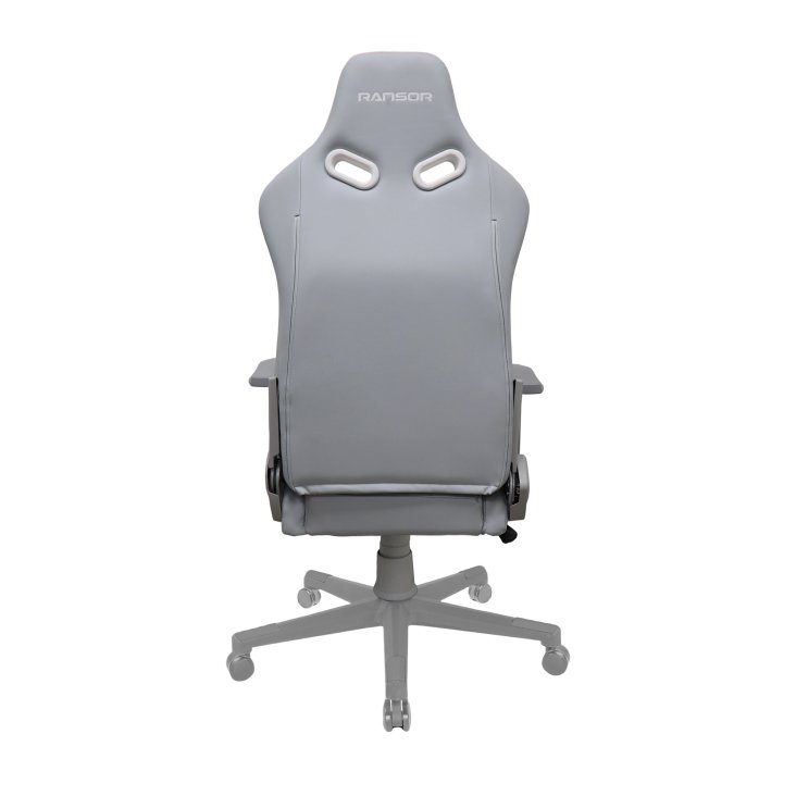 RANSOR® Queen Gaming Chair – Grey & Pink Leather - RNSR-GC-QENL3-GP-01 — 7