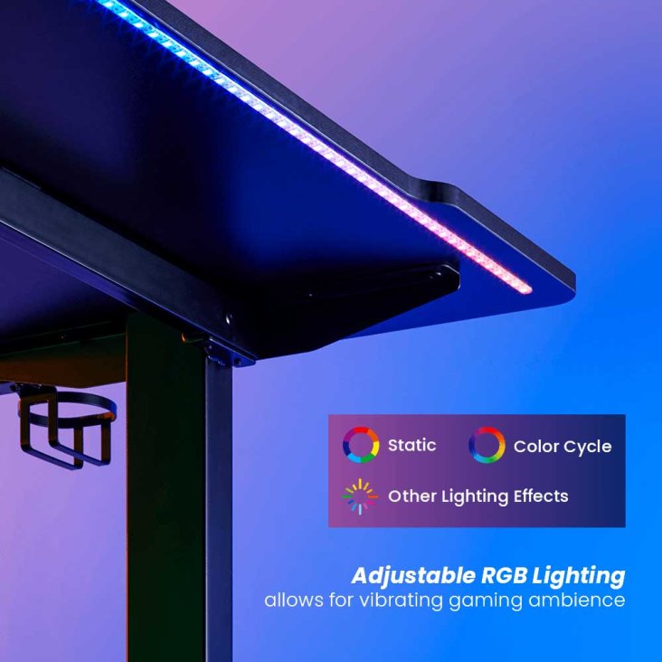 RANSOR® Arena V2 RGB Gaming Desk — 3