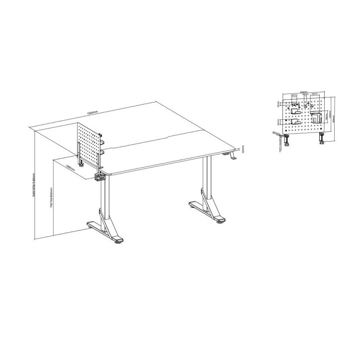 RANSOR® Arena V2 RGB Gaming Desk — 5
