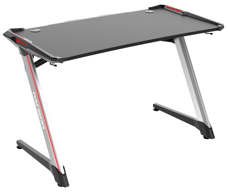 RANSOR® Gaming Zone Desk - Aluminium RGB Gaming Desk - RNSR-GD-ZONE-01 — 2