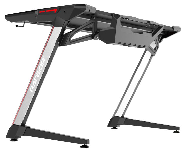 RANSOR® Gaming Zone Desk - Aluminium RGB Gaming Desk - RNSR-GD-ZONE-01 — 3