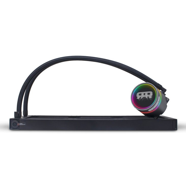 RANSOR® Hydrafusion 360mm ARGB Liquid Cooler - Black — 2