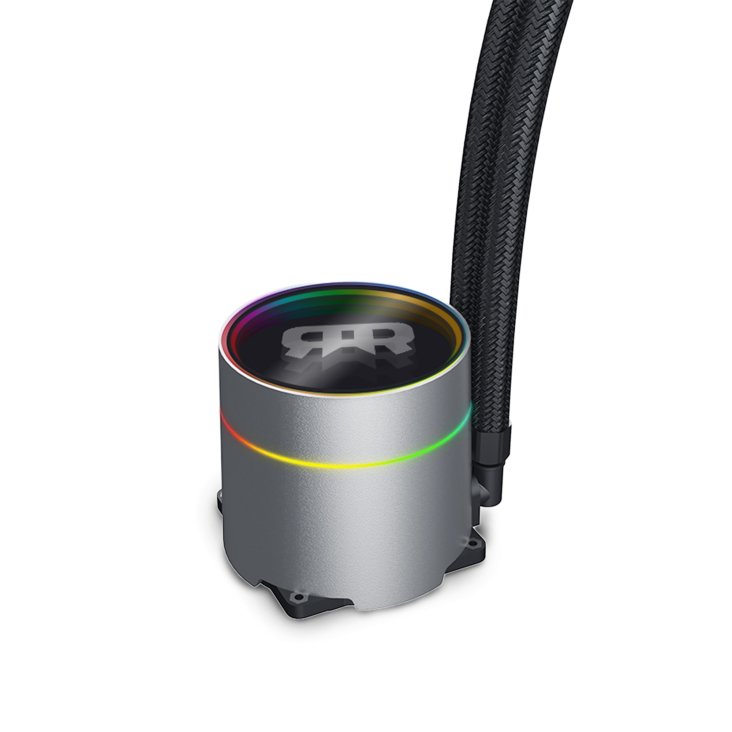 RANSOR® Hydrafusion 360mm ARGB Liquid Cooler - Black — 5