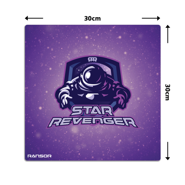 RANSOR® Gaming Moozepad Star Revenger - 30x30cm - RNSR-MP22-STR-STD — 2