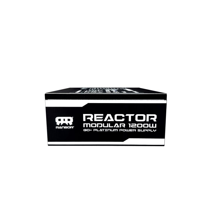RANSOR® Gaming Reactor 1200W ATX 80+ Platinum Full Modular Power Supply - RNSR-PSU-P1200M-01 — 2