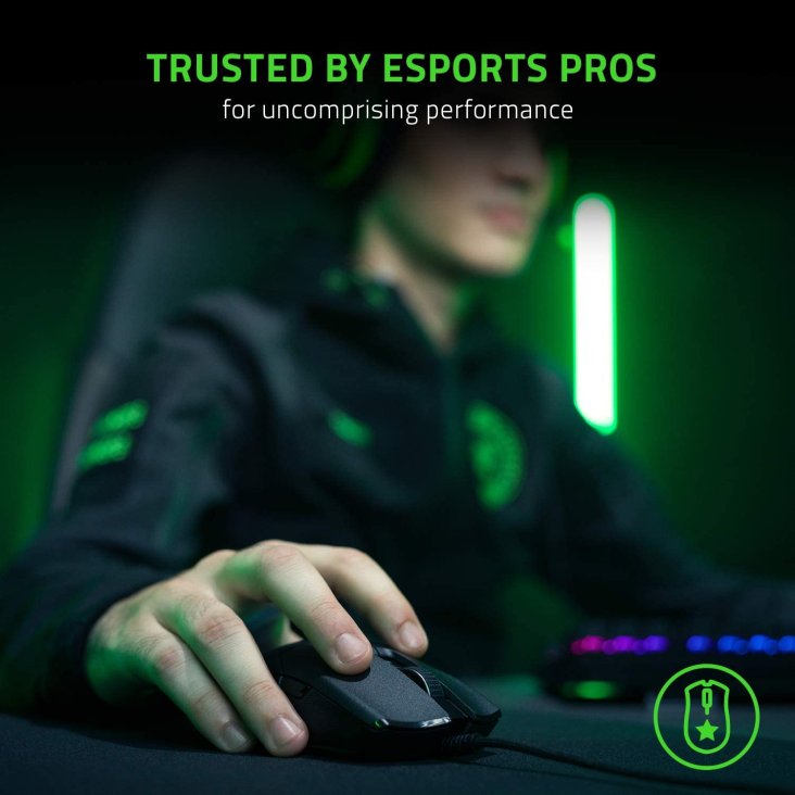 Razer Viper 8K, Right-hand USB Type-A, 20K DPI Optical Sensor, Wired Gaming Mouse — 7