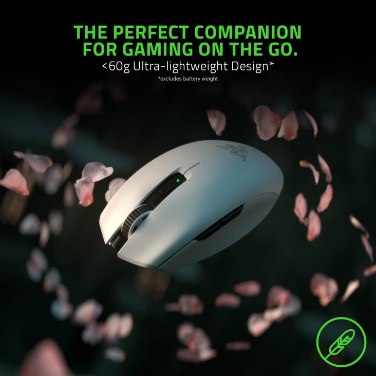 Razer Orochi V2 Mobile Wireless Gaming Mouse- Mercury White — 2