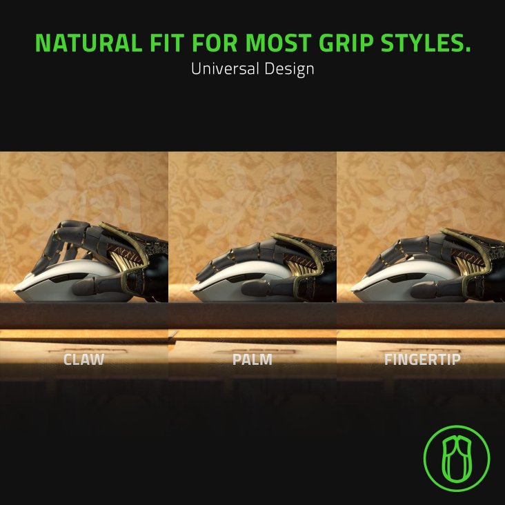 Razer Orochi V2 Mobile Wireless Gaming Mouse- Mercury White — 6