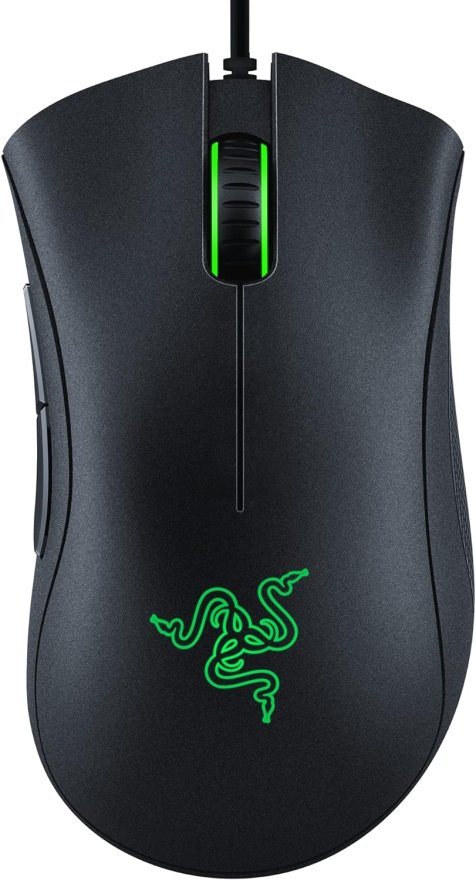 Razer Deathadder Essential 6400 DPI USB Ergonomic Gaming Mouse - Black