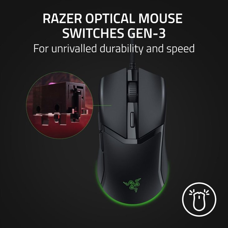Razer Cobra 8500 DPI Chroma RGB USB Gaming Mouse — 3