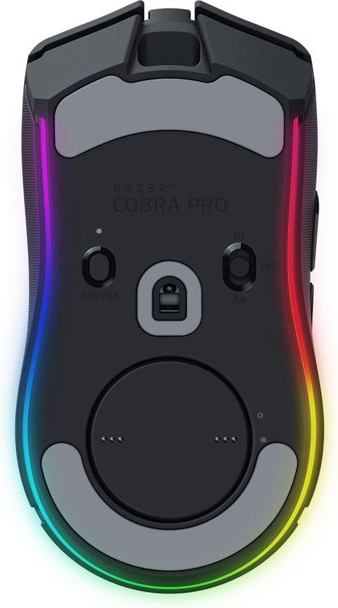 Razer Cobra Pro 30K DPI USB-C/Wireless RGB Gaming Mouse - Black — 9