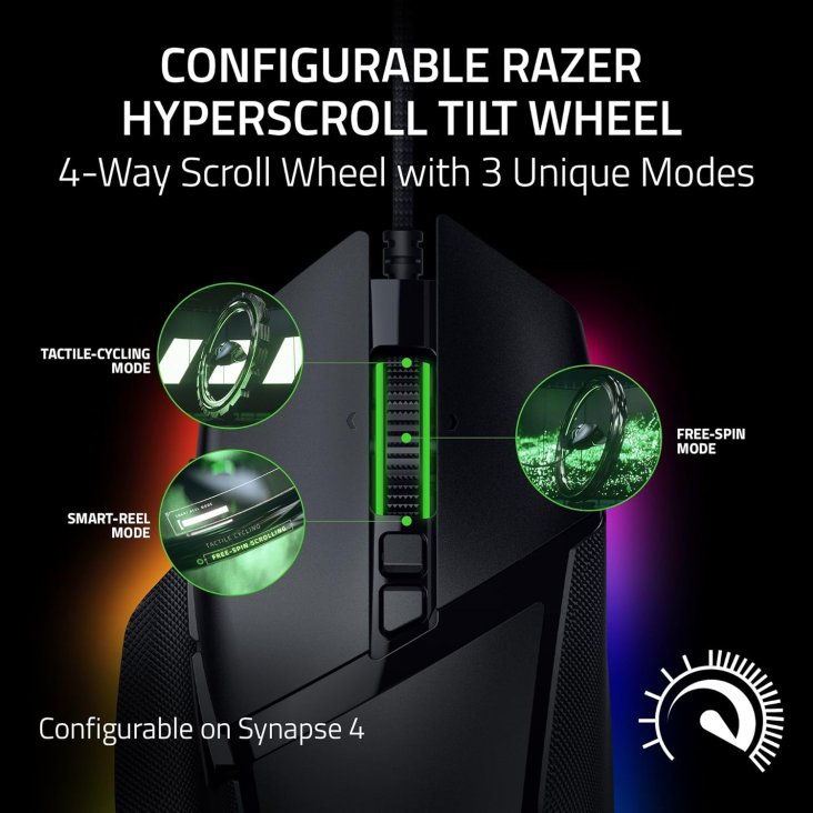 Razer Basilisk V3 35K DPI USB Ergonomic Chroma RGB Gaming Mouse — 2
