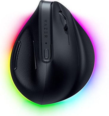 Razer Pro Click V2 Vertical 30K DPI Wireless Ergonomic Vertical Mouse - Black