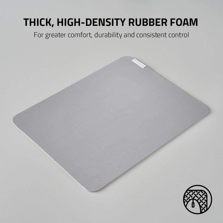 Razer Pro Glide Soft Productivity Mouse Mat - Medium - Gray - RZ02-03331500-R3M1 — 4