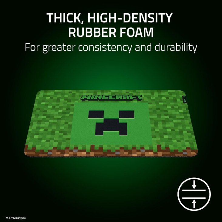 Razer Gigantus V2 Medium Minecraft Edition Mouse Pad - RZ02-03333800-R3M1 — 5