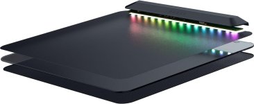 Razer Firefly V2 Pro Backlit RGB Tempered Glass Gaming Mouse Pad - Black - RZ02-04920100-R3M1 — 7