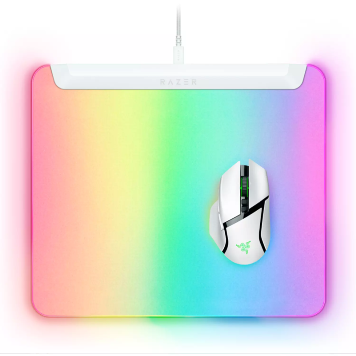 Razer Firefly V2 Pro Gaming Mouse Pad White - RZ02-04920200-R3M1 — 2