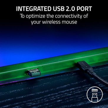 Razer Firefly V2 Pro Gaming mouse pad - Green -RZ02-04920300-R3M1 — 5