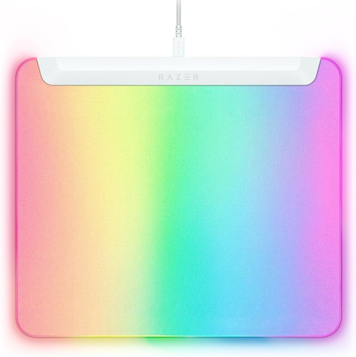 Razer Firefly V2 Pro RGB Gaming Mousepad - Phantom White - RZ02-04920400-R3M1