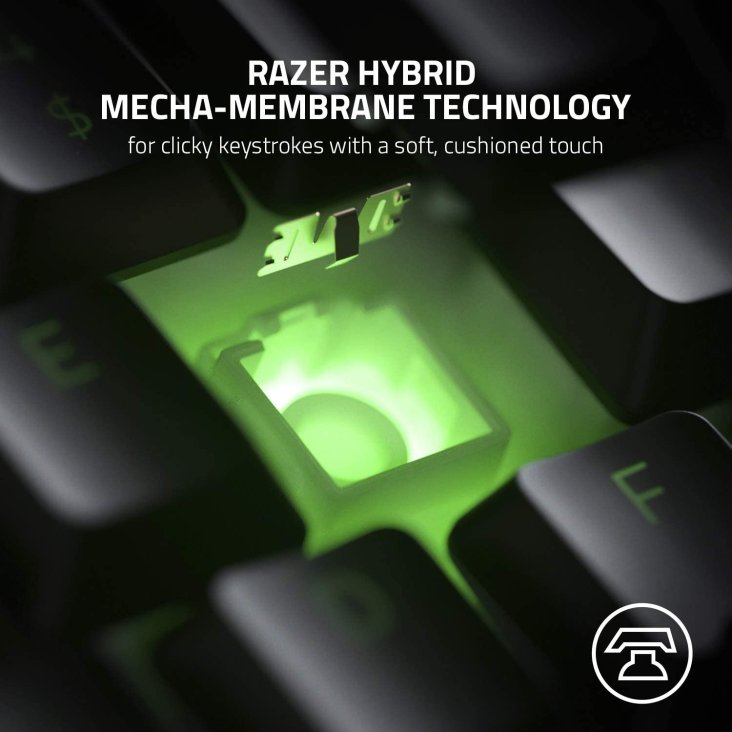 Razer Ornata V2 RGB Mecha-Membrane Gaming Keyboard — 2