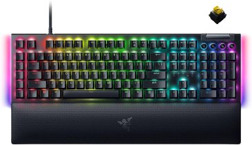 Razer BlackWidow V4 USB-C RGB Mechanical Gaming Keyboard - Yellow Switches, Eng (US Layout)