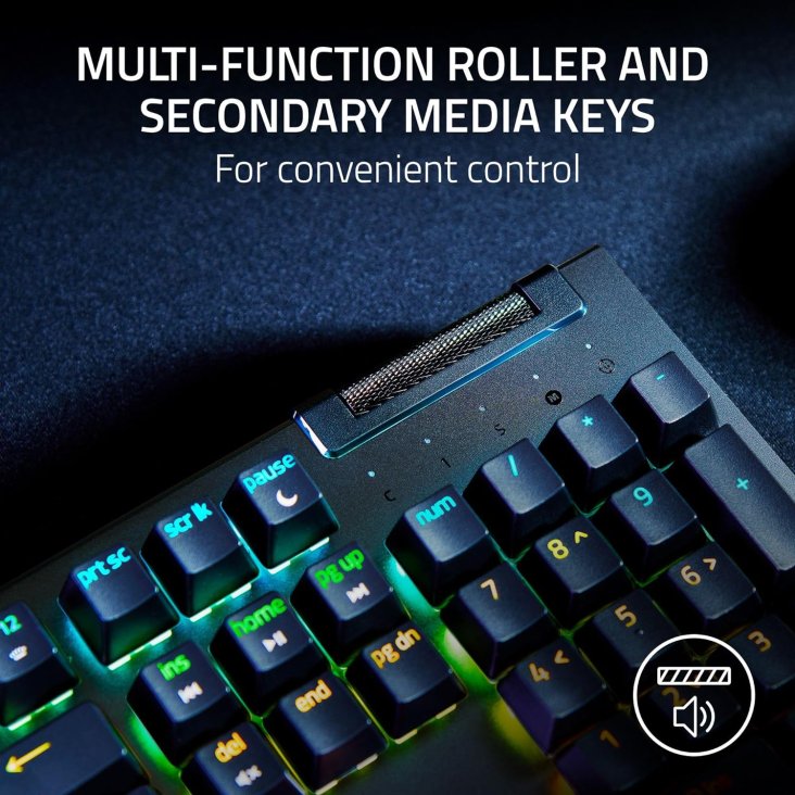Razer BlackWidow V4 X USB Chroma RGB Eng/Ara Mechanical Gaming Keyboard - Green Switches — 4