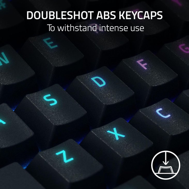 Razer BlackWidow V4 X USB Chroma RGB Eng/Ara Mechanical Gaming Keyboard - Green Switches — 6